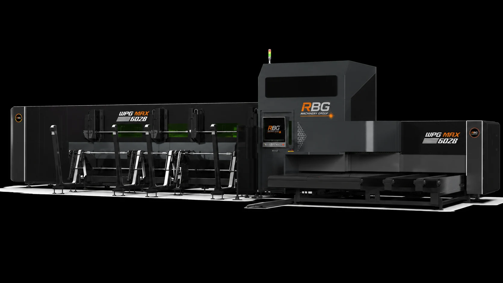 WPG Max 6028 automated tube and pipe laser